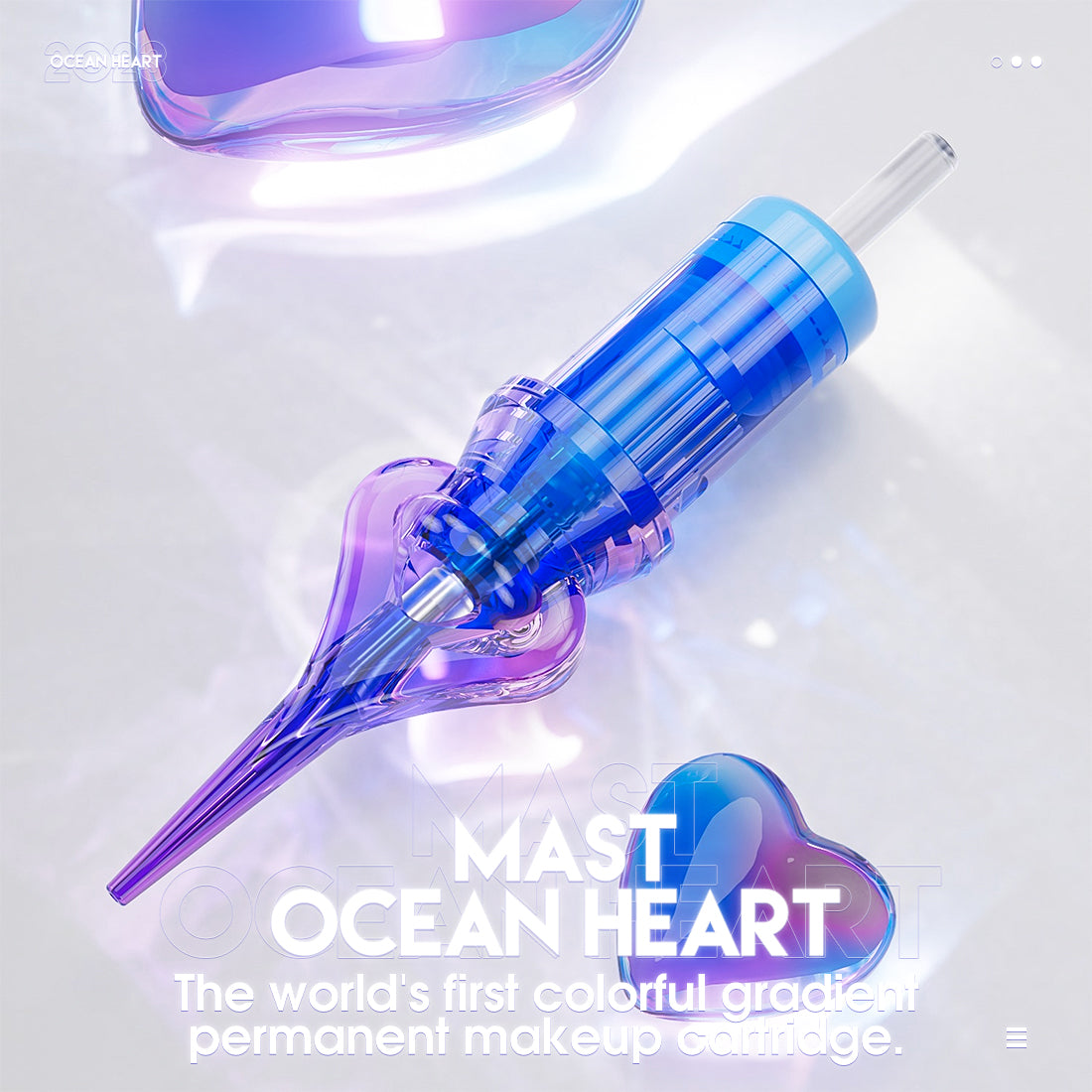 Mast Ocean Heart PMU Needle Cartridges  – Box of 20