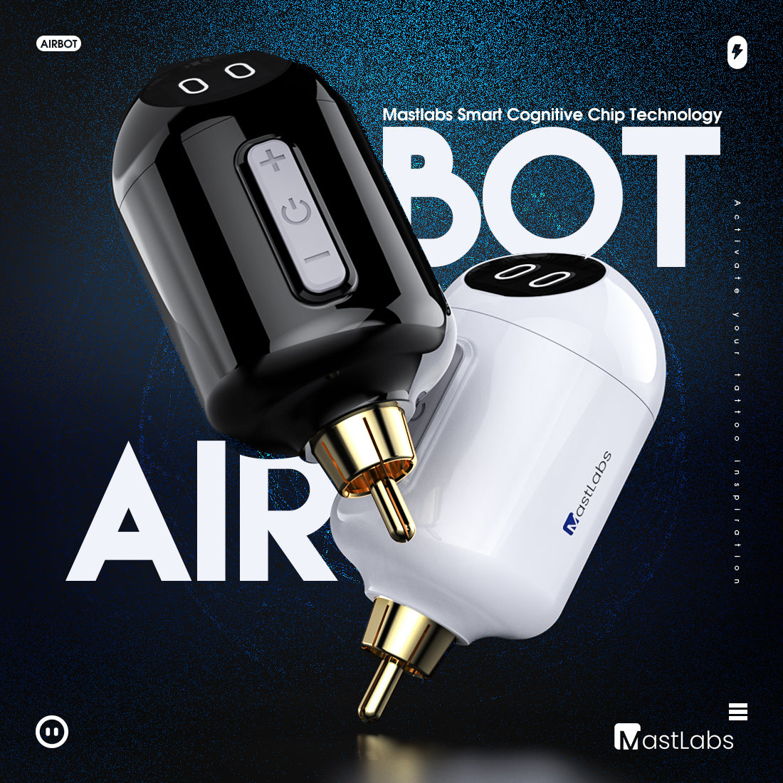 Dragonhawk MastLabs Airbot Smart Wireless Battery Tattoo Power